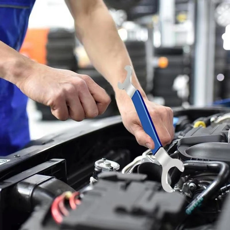 Fan Clutch Tool 2X Portable Fan Clutch Removal Tool Wrench Fan Clutch Nut Wrench Clutch Holder Removal Tool