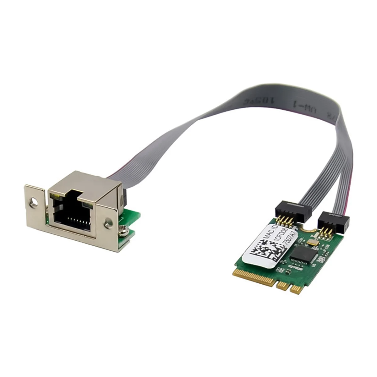 2X M.2 A+E KEY 2.5G Ethernet LAN Card RTL8125B Industrial Control Network Card PCI Express Network Adapter