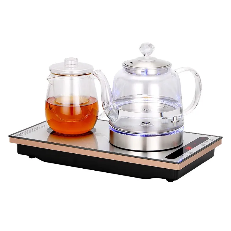 

1L Glass Electric Kettle with Automatic Water Filling Keep Warm Function for Tea and Coffee 220V