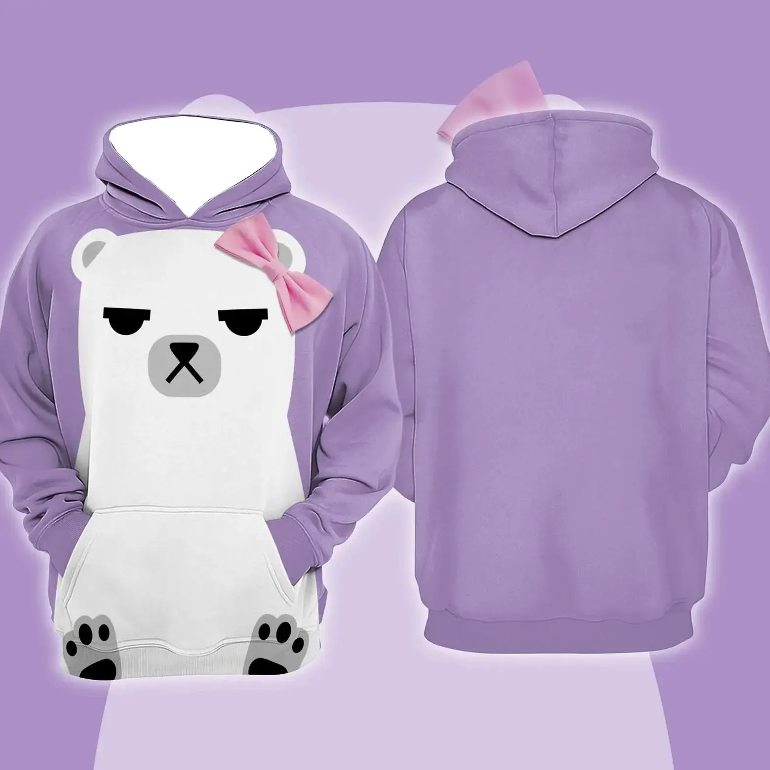 

Mira Demon Hunters Hoodie Cosplay Kpop Demon Hunters Huntrix Cosplay Top Kid/Adult Fashion Casual Comfortable Long Sleeve Tshirt