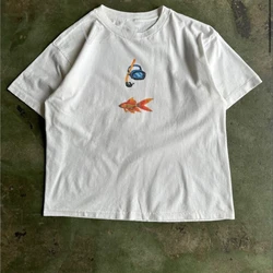 Baby T-Shirts Y2k Top for Women Gothic Graphic T-Shirts Goth Clothing Kawaii Women's Clothing 2000s Tops Women's Cropped T-Shirt