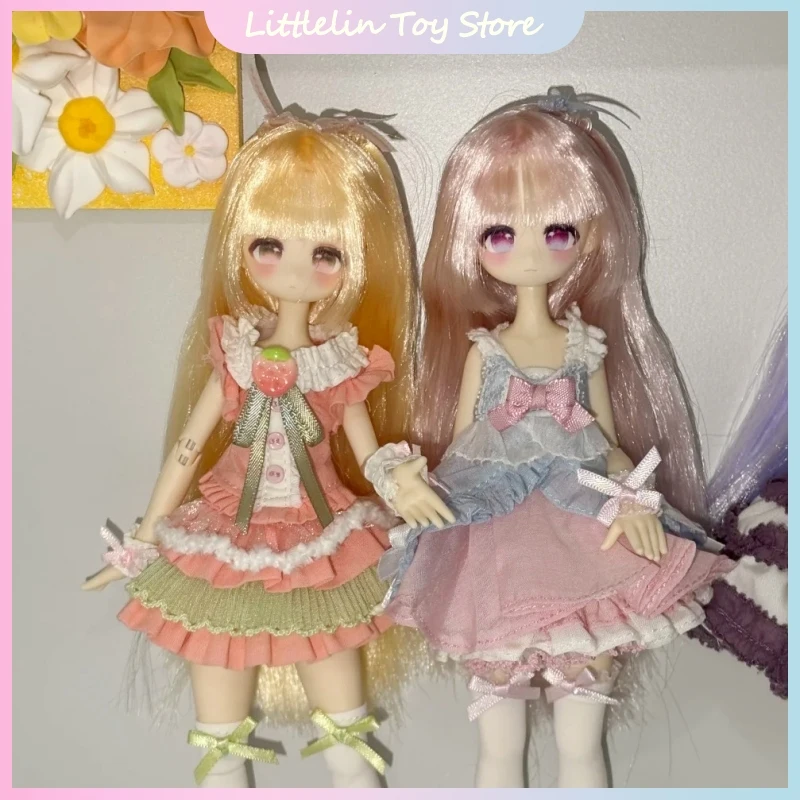 

New Momotale Four Seasons Tea Tales Series Genuine 1/6 Bjd Blind Box Joint Movable Doll Decor Model Mystery Box Girl'S Xmas Gift