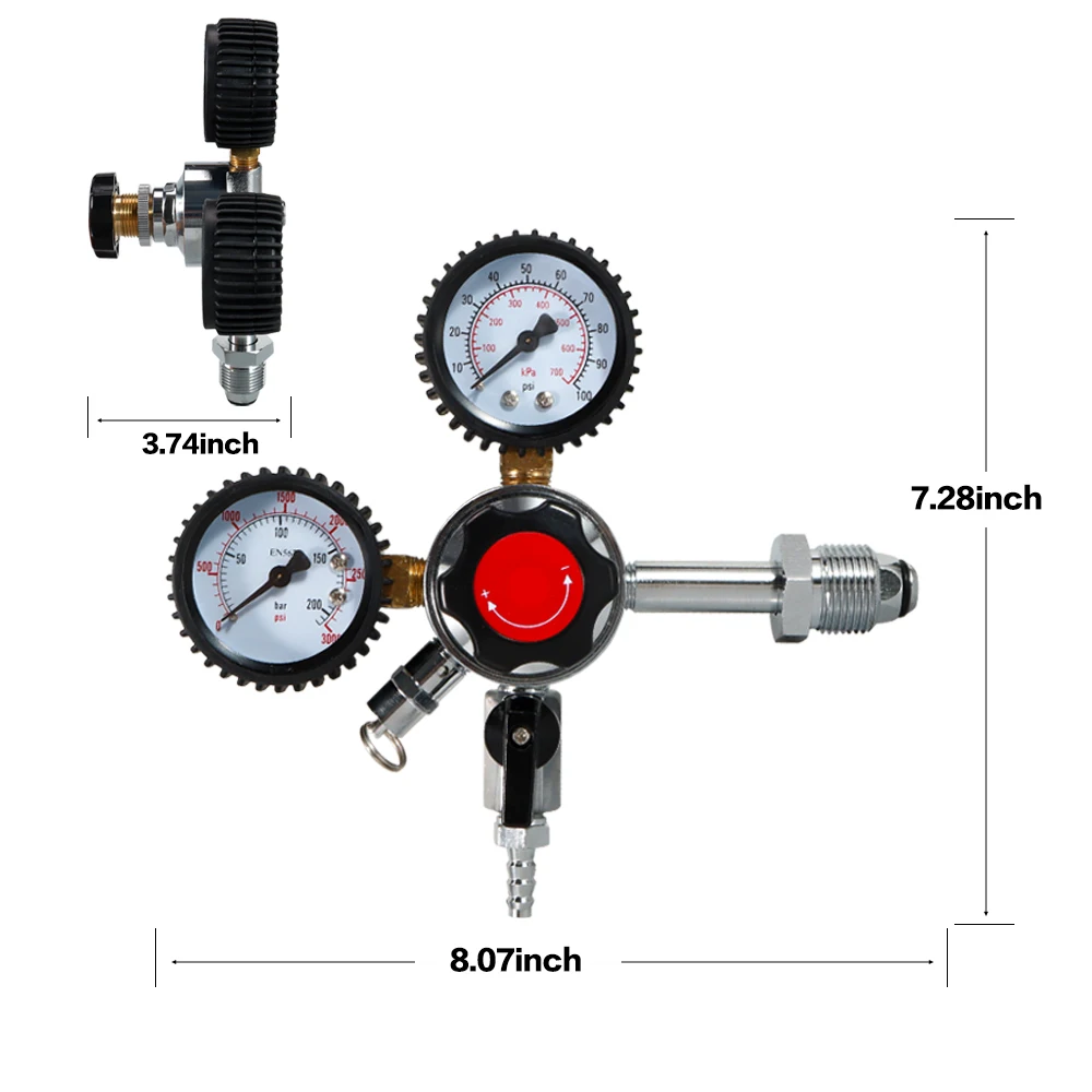 Tig Welding Mini Gas Regulator