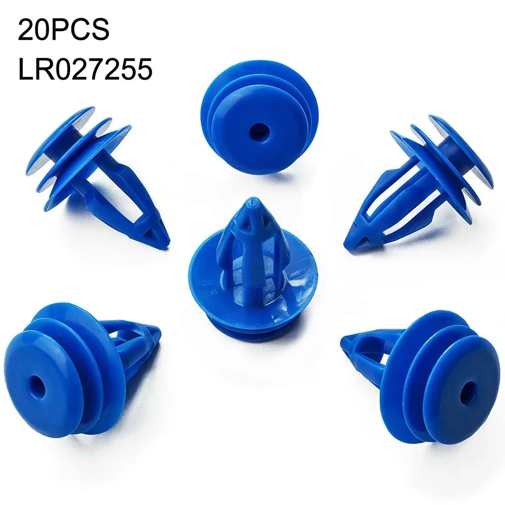 

Carhome 20x Plastic Clips Car Door Guard Front Rear Wheel Arch Trim Fastener Clips Kit Fit For Range Rover Evoque LR027255 NEW