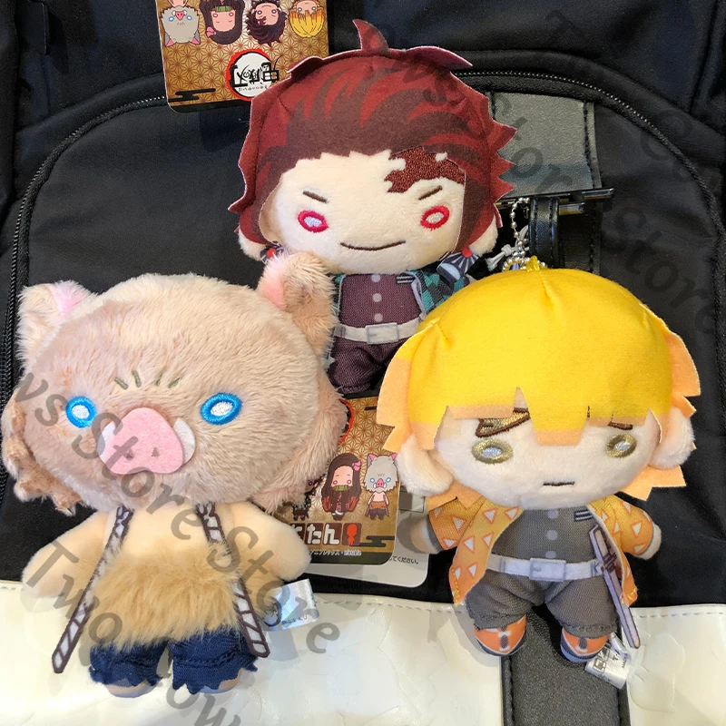 

Demon Slayer Kamado Tanjirou Agatsuma Zenitsu Anime Plush Cotton Doll Maumet Dolls Toys Pendant Cartoon Cosplay Gift
