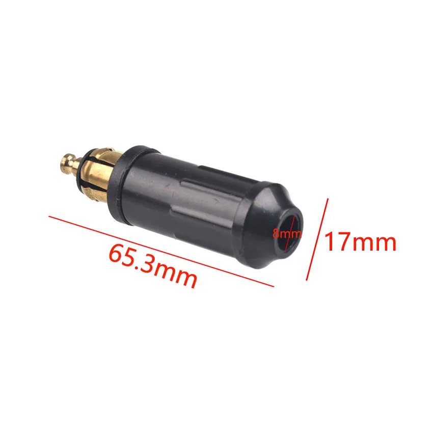 Enchufe macho Hella para encendedor de cigarrillos, conector adaptador para motocicleta BMW, 1/2 piezas, 12-24V