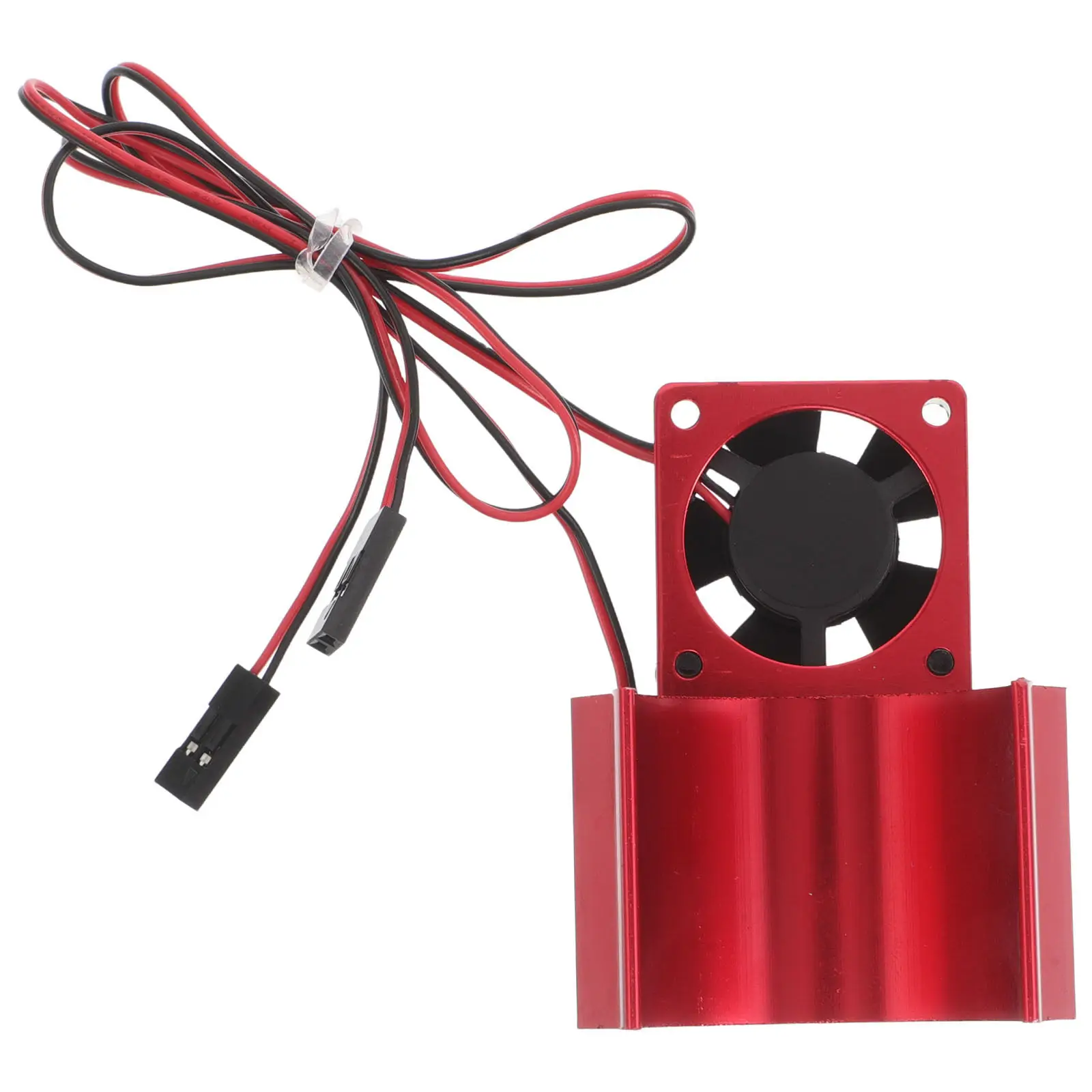 Aluminum Alloy Heatsink Radiator Dual Fan for Climbing Rc Car Motor 540 Brushed 3660 Brushless Cooling Heat Sink Rc Car Truck