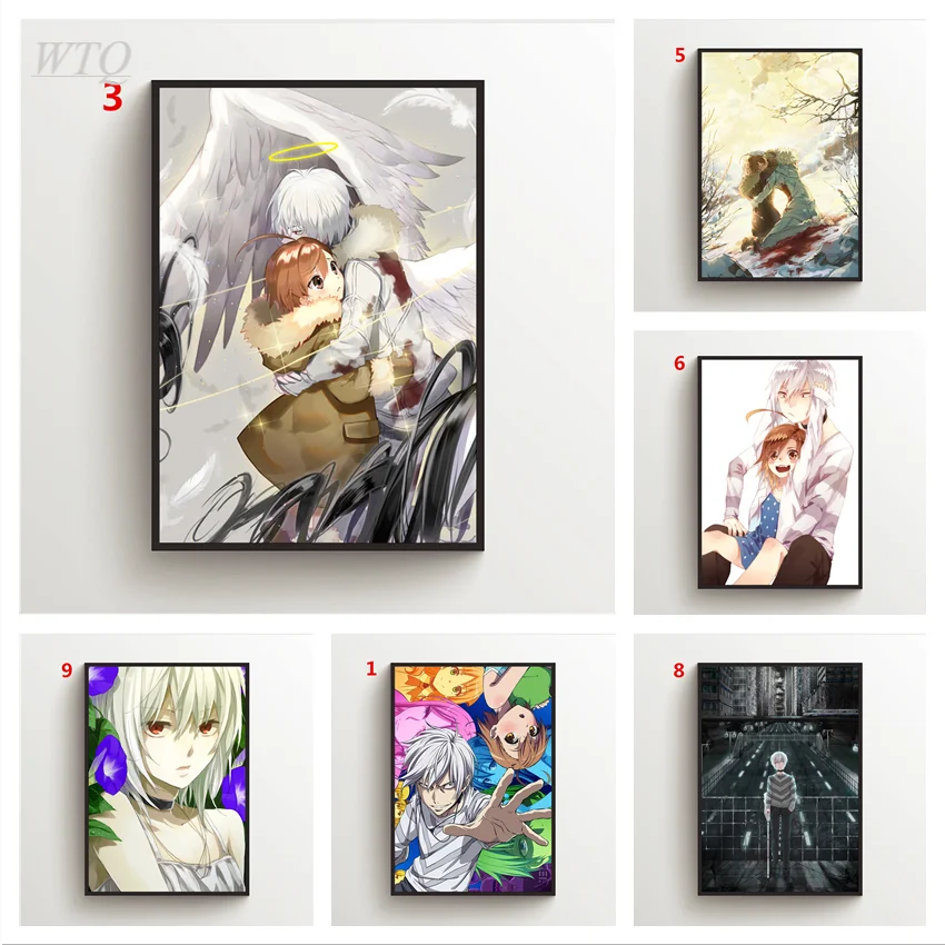 Anime Posters To Aru Majutsu No Railgun Canvas Painting Posters and Prints Wall Poster Wall Art Picture Home Decor Room Decor