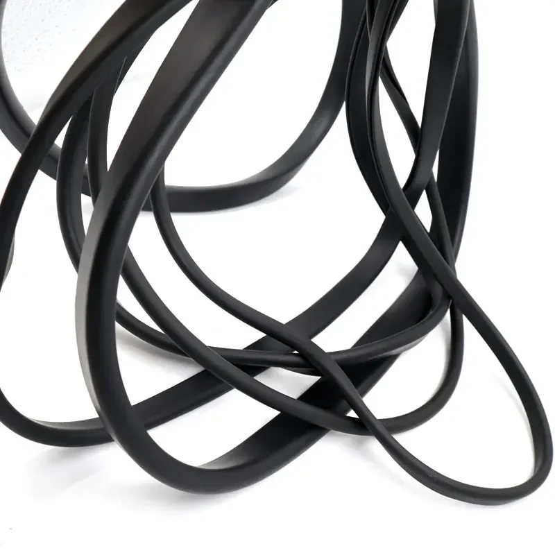 1/2/3/5/10M Black Rubber Edge Strip U Section Anti Oil Seal Edge Shield Encloser Inner Width 0.5-10mm High 5-15mm door seal