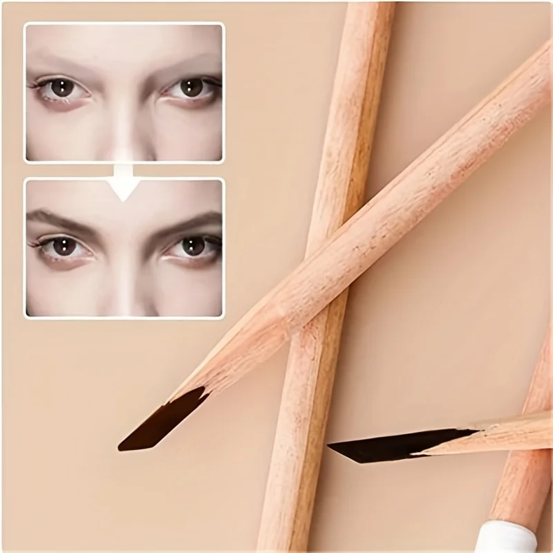 1PC Eyebrow Pencil Waterproof Microblading Dark Brown Marker Pencils Long-Lasting Eyebrow eyeliners Black Brown