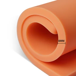 8MM Thickness Tattoo Practice Skin Double-Sided Silicone Skin for Permanent Makeup Training Supply Tattoo Accessory