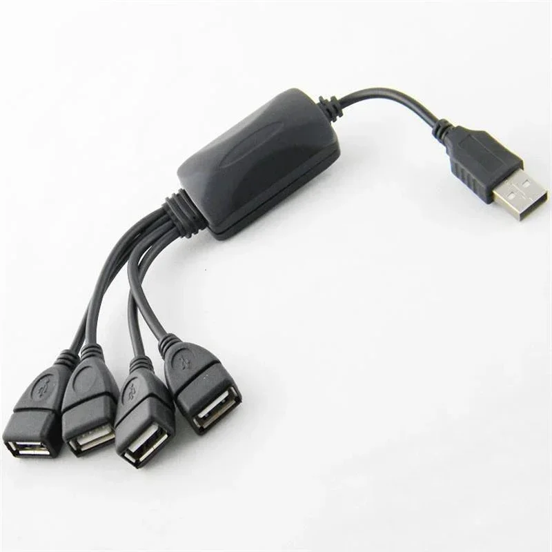 1 Male To 4 Female USB HUB Splitter extend cable USB 2.0 Extension Line Data Cable Power Adapter Socket Converter USB 2.0 Cable