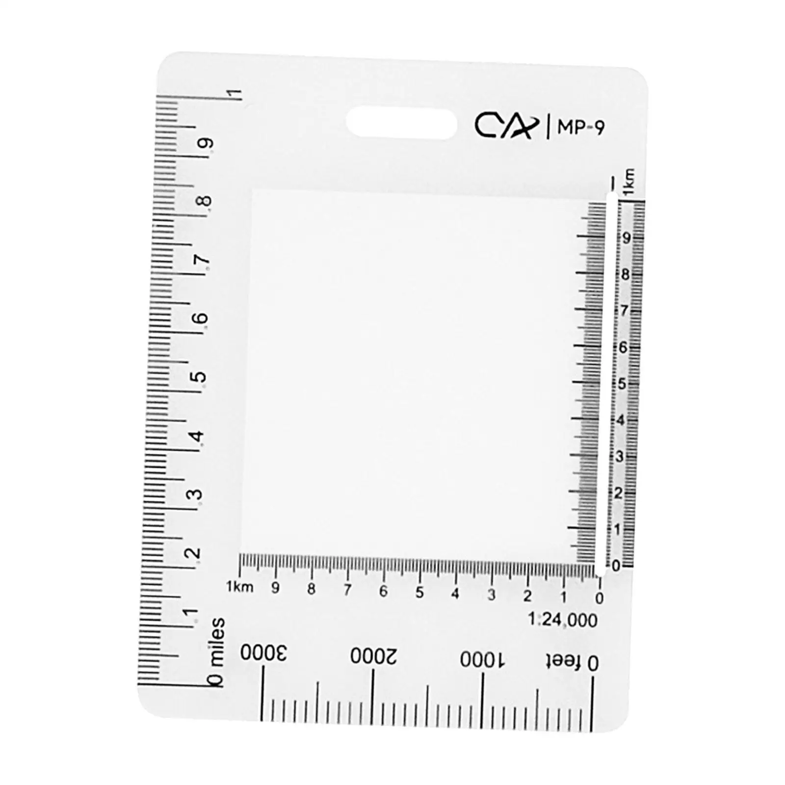 Pocket Grid Acrylic Accurate for Utm, Usng, Mgrs Coordinates Map Reading