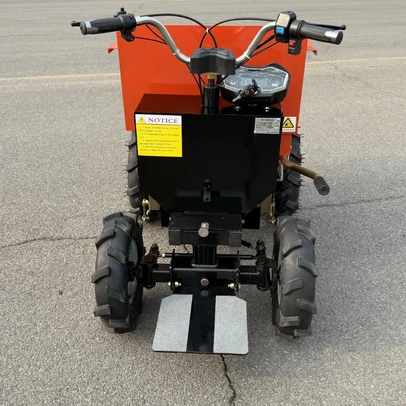 Elektrische 4x4 mini- en rupskipper met bouw- en landbouwsporen