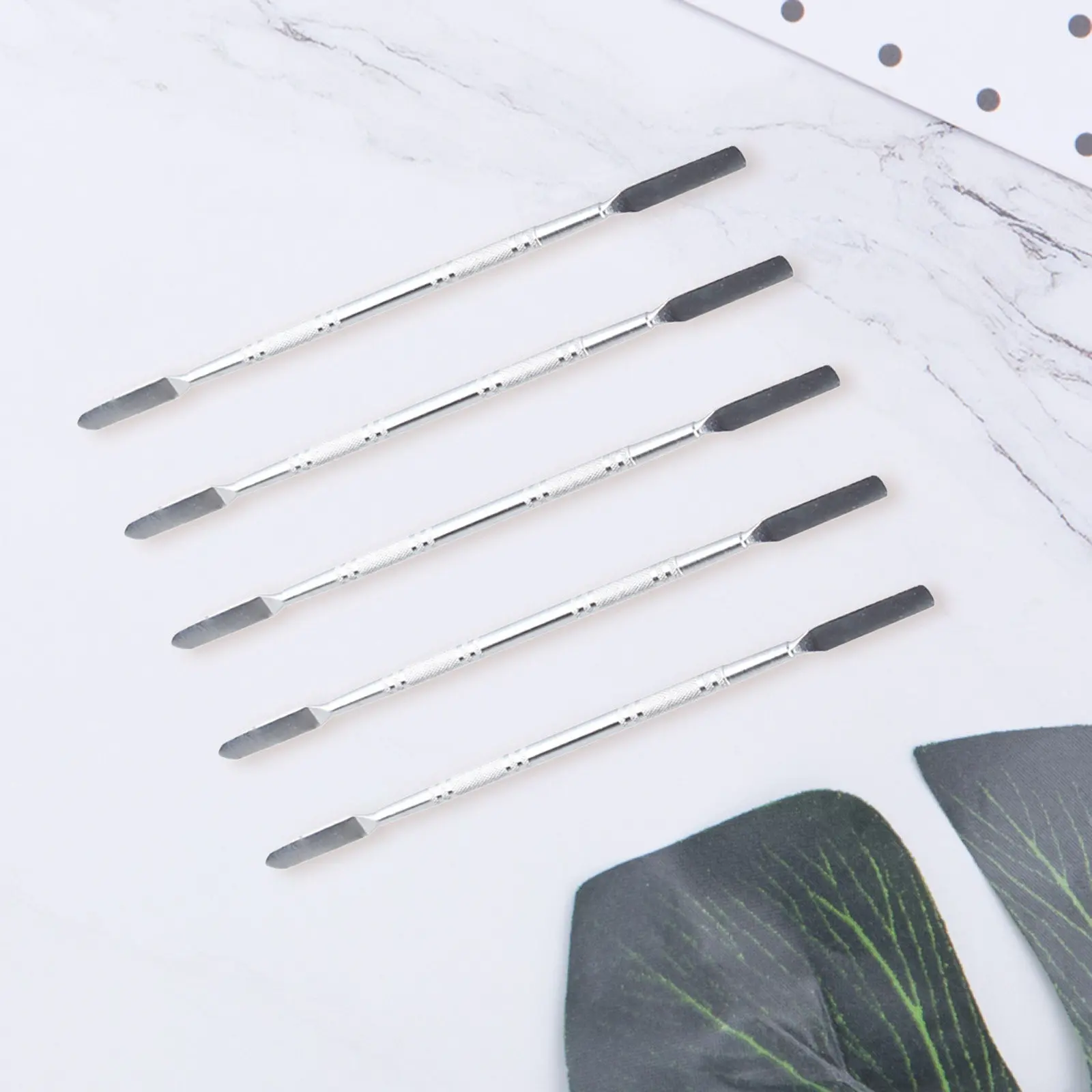 5Pcs Heavy-Duty Spudger Tools Stainless Steel Double-Ended Opening Stick for Mobile Device Repair LCD Screen Separation