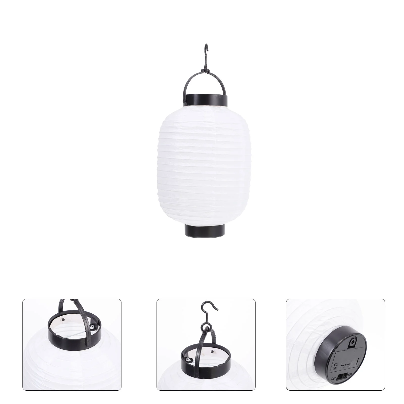 

Folding Lantern with Light Cute Pins Decor Lamp DIY Painting Floor Paper Festival Party