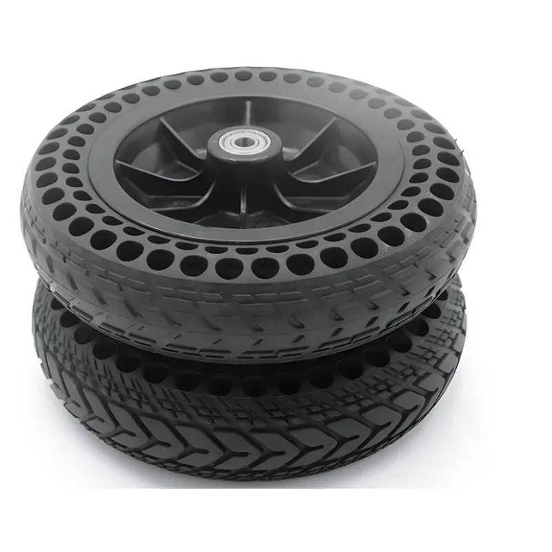 8 Inch Solid Tyre with Plastic Hub 200x50 200x45-110 for Electric Scooter Wheelchair No Inflation Part Whole Wheel Durable 8mm