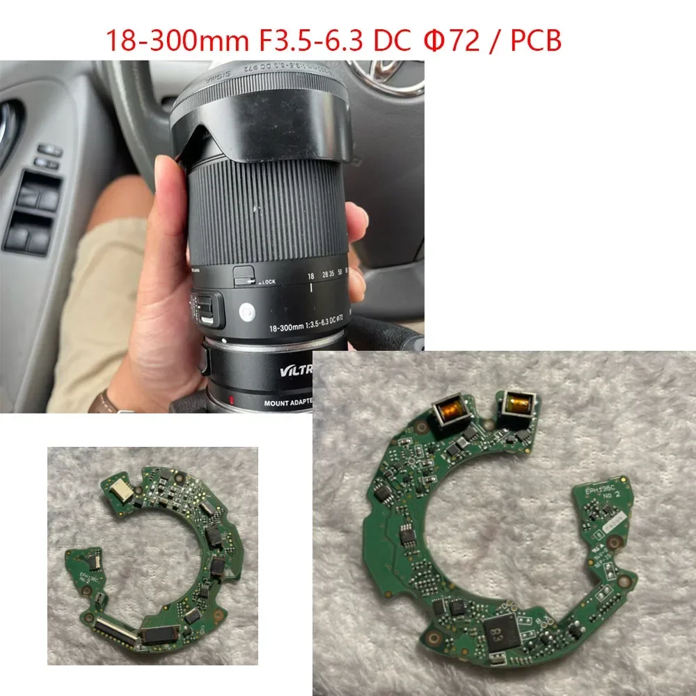 New and Original 18-300 Main Board Motherboard for SIGMA 18-300mm F3.5-6.3 DC PCB ∅72 SLR Lens Replacement Repair Parts