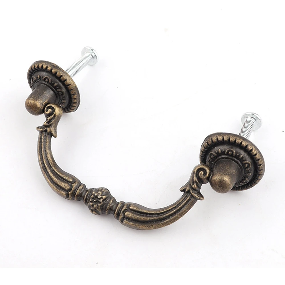 

Retro European Style Wood Case Pulls Handles Hardware Dresser Furniture Handles Door Handle Drawer Knobs Cabinet Knobs