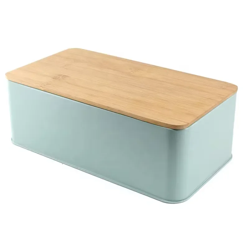 for  New Kitchen Tin Bread Storage Bucket Box