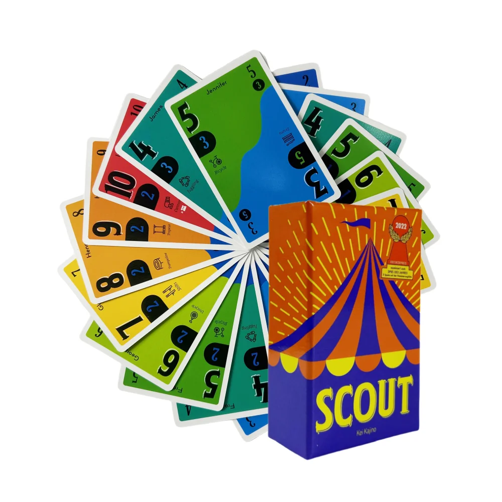 Search Circus Scout Games Cards Poker Board Deck Table Game For Party Playing