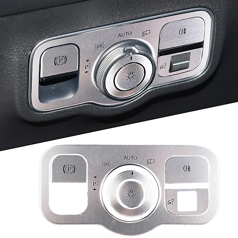 For benz GLB200 GLA CLA A180L A200L Sauna Light Switch Control Button Coverlet Scratch Degree Button Cover Trim  Merced