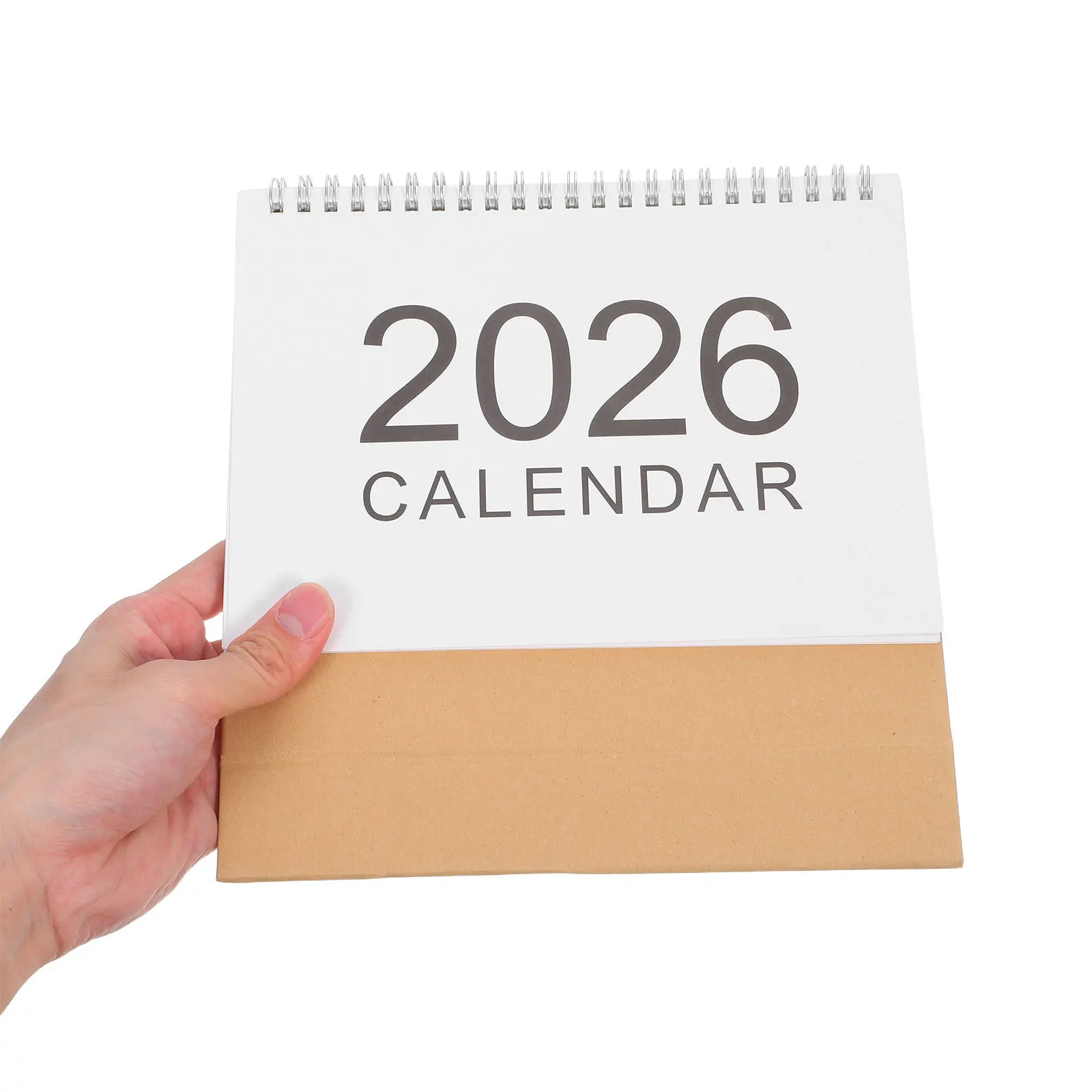 

Mini Desk Calendar 2026 Standing Flip Planner Small Desk Thick Paper Desktop Office Daily Scheduler Desktop Small-Sized Calendar