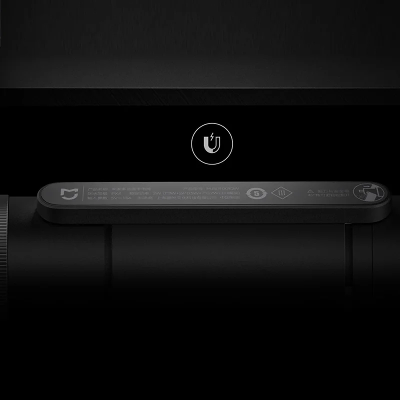 Lampe Torche LED Xiaomi Mijia Multifonction, Portable, Rechargeable, 18650