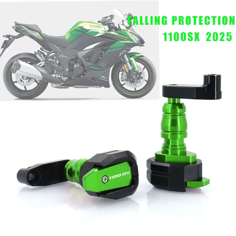 

Motorcycle Falling Protection Frame Slider Fairing Guard Anti Crash Pad Protector For 1100SX 1100 SX 2025