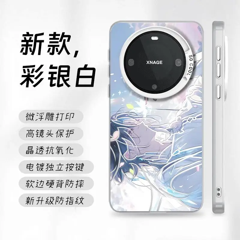 Anime Xiao Genshin Impacts Phone Case for Samsung S25 S24 S23 For Xiaomi For VIVO 200 Ultra For OPPO Find x8 Pro Cartoon Cover
