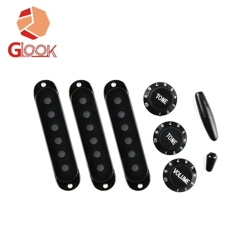 

ST Electric Guitar Volume Knob Cap SQ Tone Adjustment Knob Potentiometer Cap Pickup Housing Shell