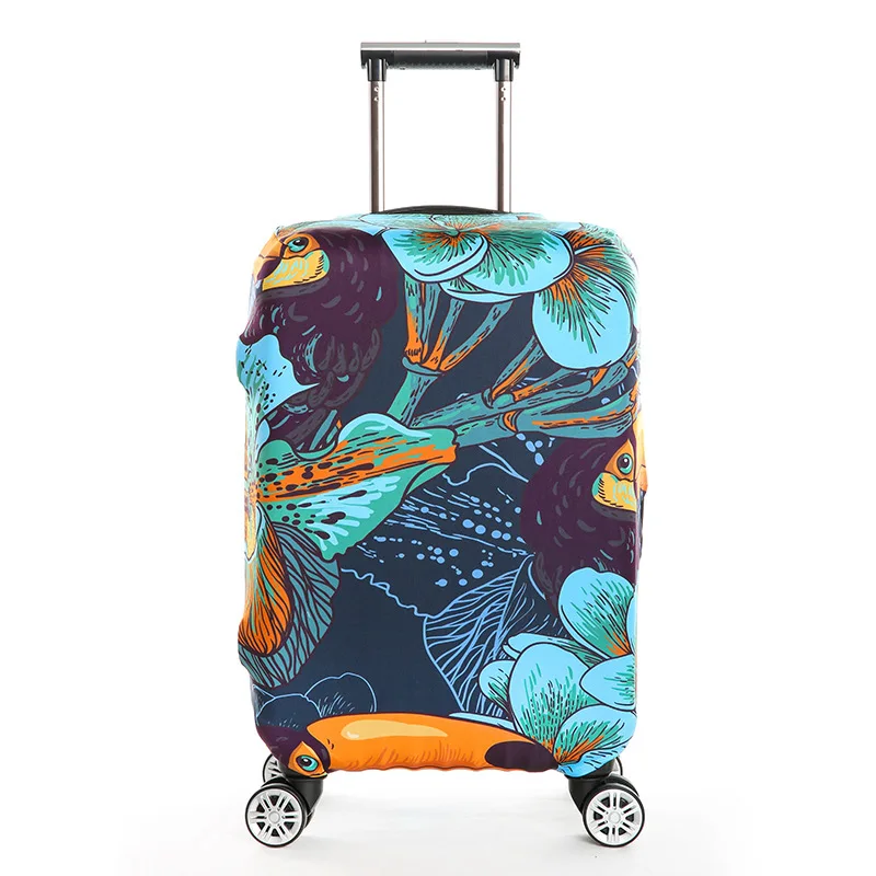 Luggage Cover Elastic Travel Trolley Suitcase Protective Baggage Cover Cartoon Suitcase Cover Child Cartoon Travel Accessories