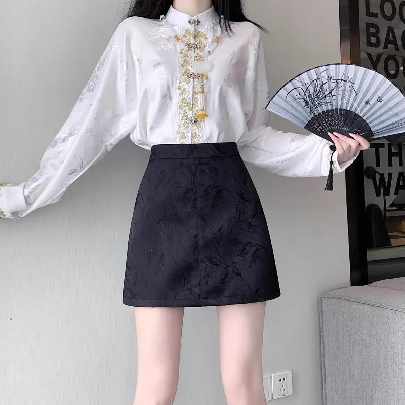 

Новая женская жаккардовая универсальная утягивающая юбка с высокой талией и защитой от воздействия