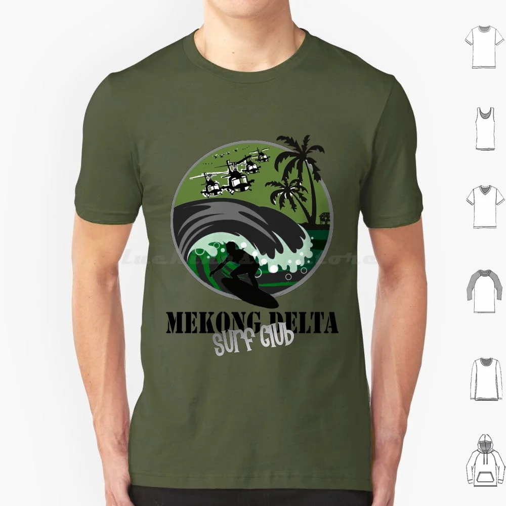 Mekong Delta Surf Club ( Army Issue ) T Shirt 6xl Cotton Cool Tee Apocalypse Now Apocalypse Now Mekong Delta Surf Club Surfing