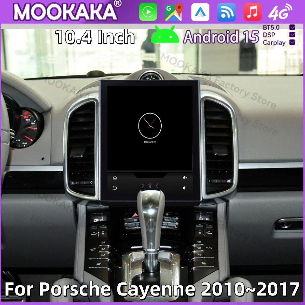

10.4‘ Android 15 Radio For Porsche Cayenne 2010~2017 GPS Multimedia Player Intelligent Navigation Car Stereo player Head Unit