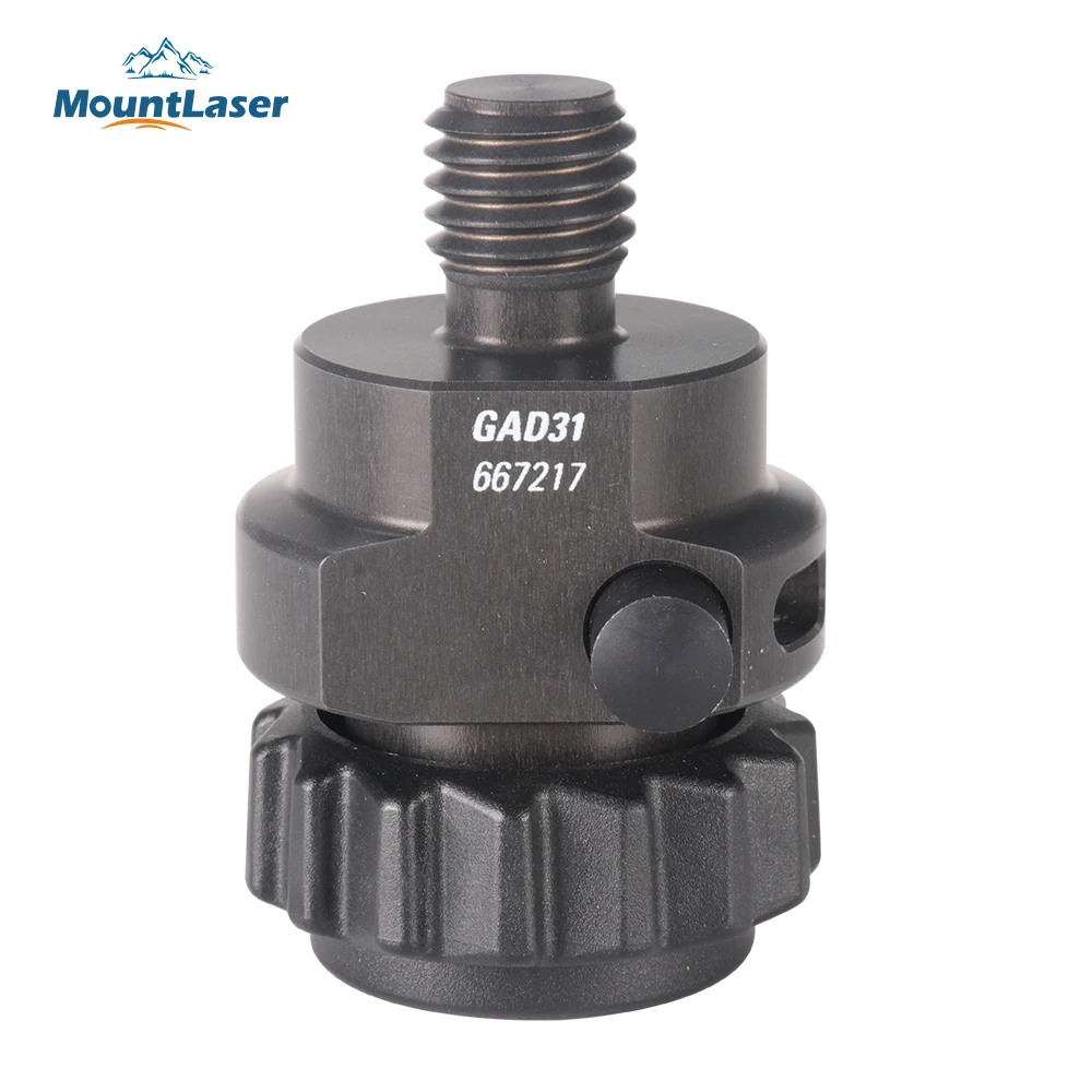 GAD31 GPS Tribrach Screw To Stub Adapter For Surveying Made Of Durable Aluminium And Metal