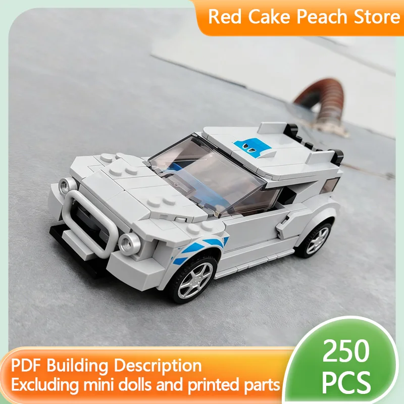 

Модель скоростного гоночного автомобиля MOC, строительные кирпичи, кроссовер, раллийный гоночный автомобиль, модульная технология, детские праздничные подарки, сборные игрушки