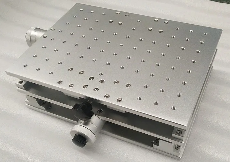 Aluminum 2D 3D Worktable Spare Parts for Fiber Marking Machine CO2 Engraver and UV Engraving Machine