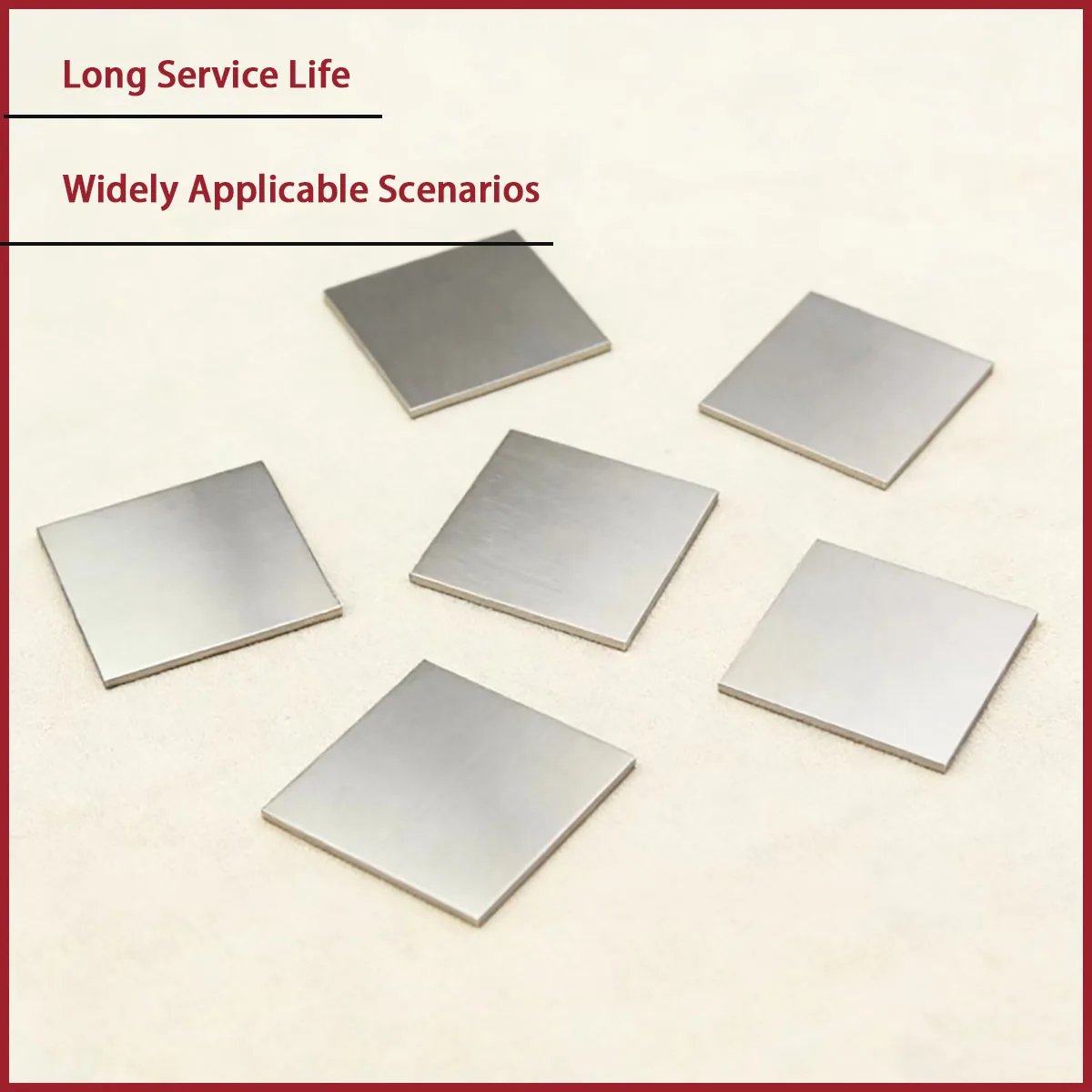 Stainless steel square plate with a thickness of 0.5-3mm is suitable for equipment manufacturing, decoration, and other purposes