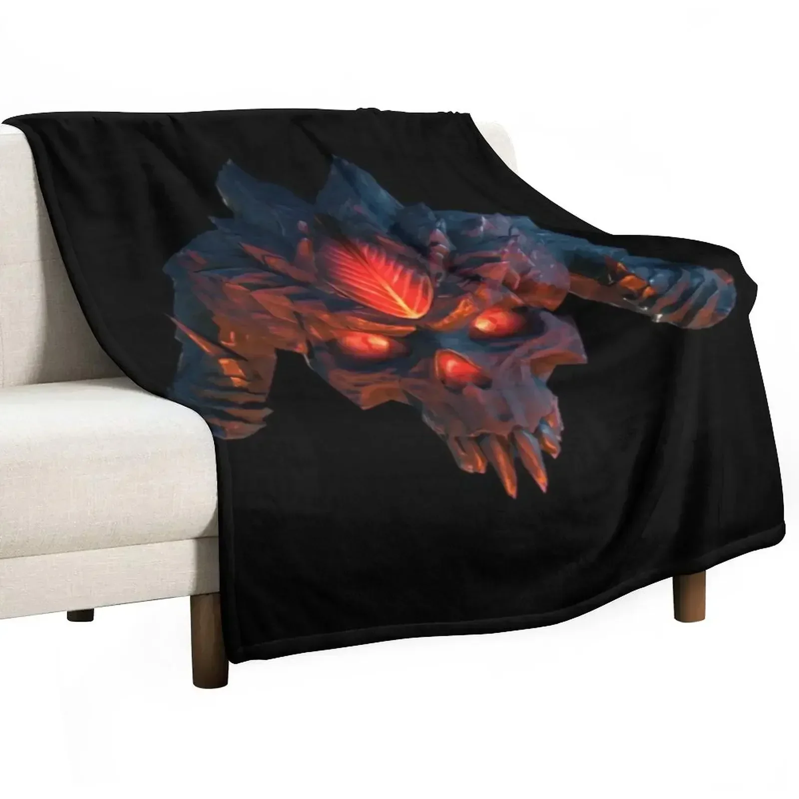 Diablo Throw Blanket Single Cute Plaid Thermal Blankets