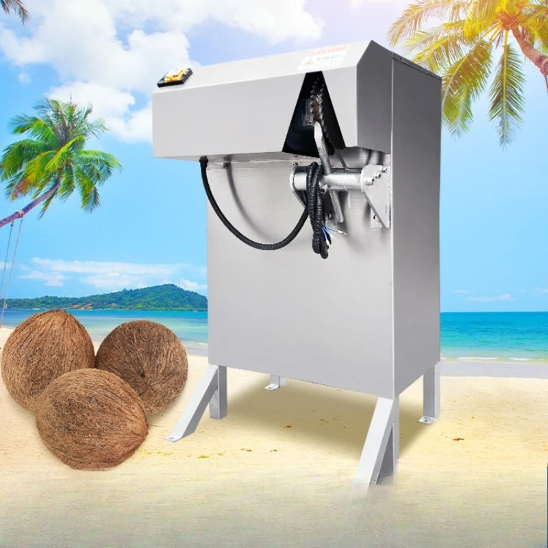 Old Coconut Shelling Machine Automatic Vertical Coconut Shell Breaker for Factory
