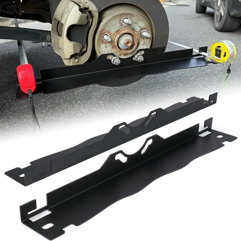 

With Hanging Hole Wheel Alignment Tool Plate Unique Slot Anti Fall Car Wheel Alignment Tool Rust Resistant Positioning Accurate
