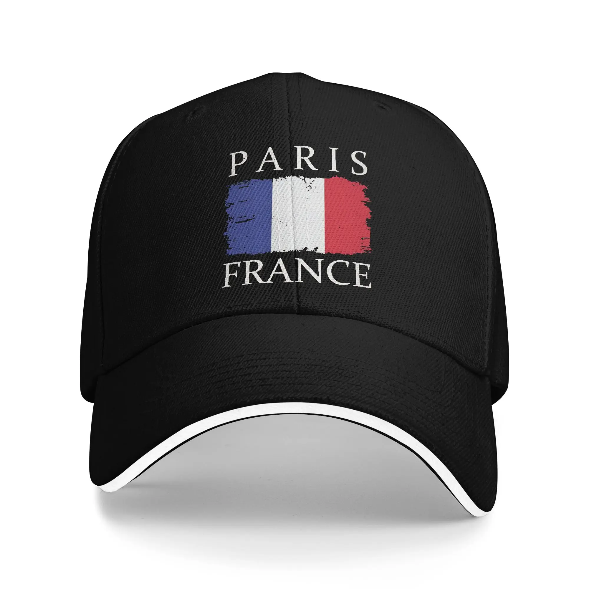 France French Flag Capital Casual Baseball Cap  Hiking Fishing Hip Hop Hats Summer Dropshipping Women Men y2k Funny Baseball Cap
