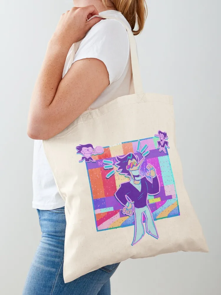 

Spamton Deltarune Tote Bag Canvas bag female bag shopping ecological bags