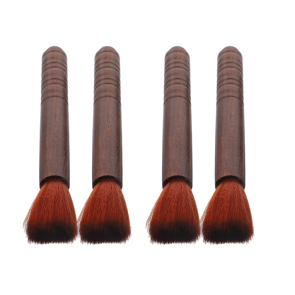 4Pcs Rosin Brush Soft Flexible Bristle Erhu Violin Dust Removers String Instrument Cleaning Tools Durable Lightweight