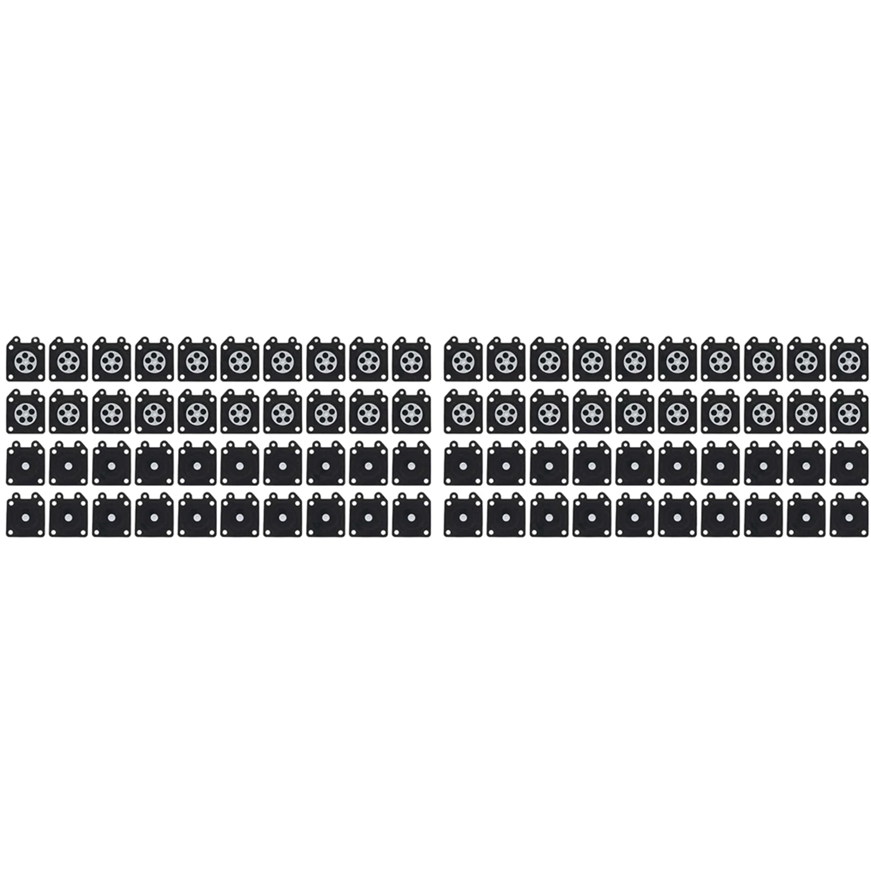 BHBD-80Pcs Chainsaw Carburetor Metering Diaphragm For Walbro 95-526 500 3800 4500 5200 5800 Car Assembly Gaskets Kit