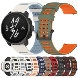 For SUUNTO RACE S/Ocean Watchband 22mm Silicone Watch Strap for SUUNTO VERTICAL/5 9 PEAK PRO/RACE Sports Replacement Bracelets