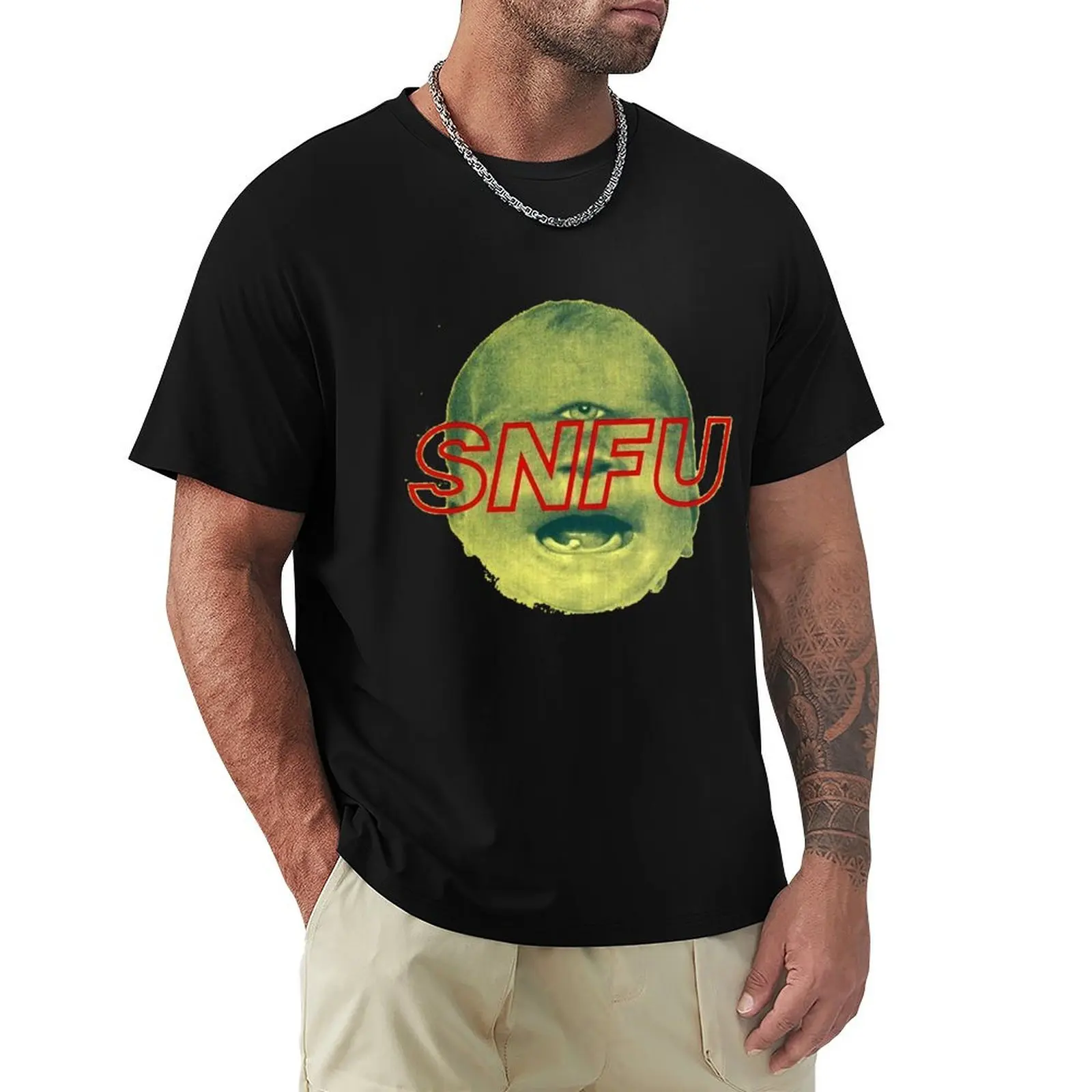 

SNFU - And No One Else Wanted To Play T-Shirt croswit shirt man heavyweights men clothes