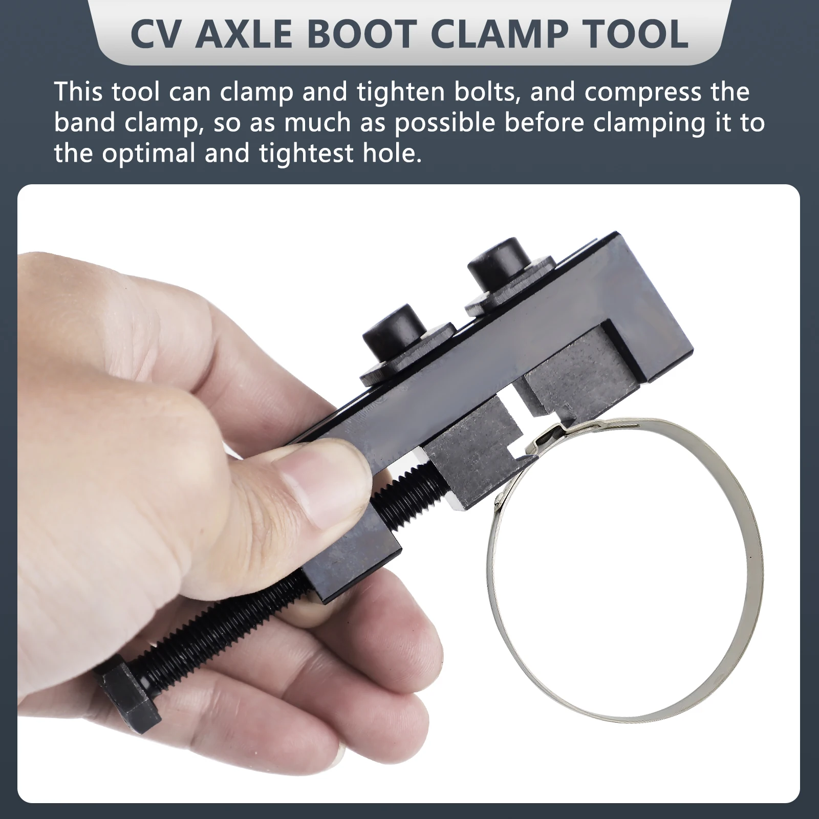 

CV axle Boot clamp Tool For Toyota Lexus CV Boot Clamp Pliers Drive Shaft Clamping Tool Universal Hose Clamp Tool 09521-24010