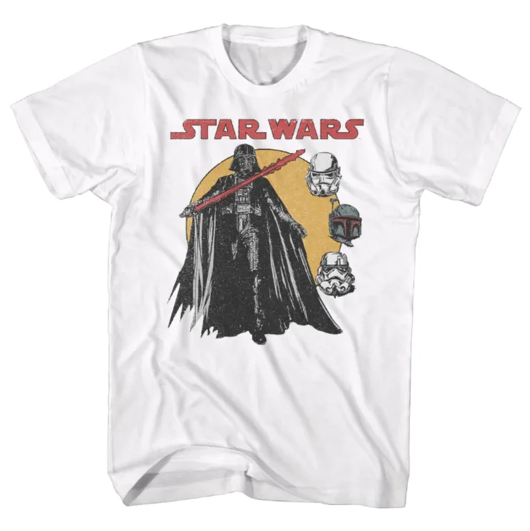 

Official Star Wars Peripheral New Printed Street Men's and Women's Short Sleeves Loose and Comfortable T-Shirt